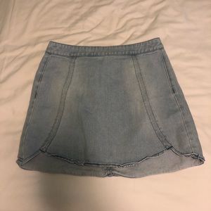Pacsun Deniun skirt with zipper